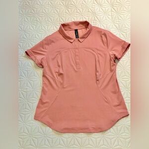 Lululemon size 14 women’s shirt in Pink Team Canada Polo Shirt